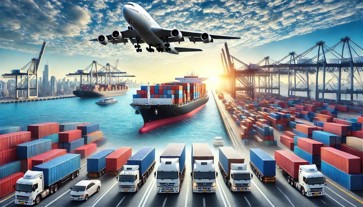 Global port and air freight hub in North America