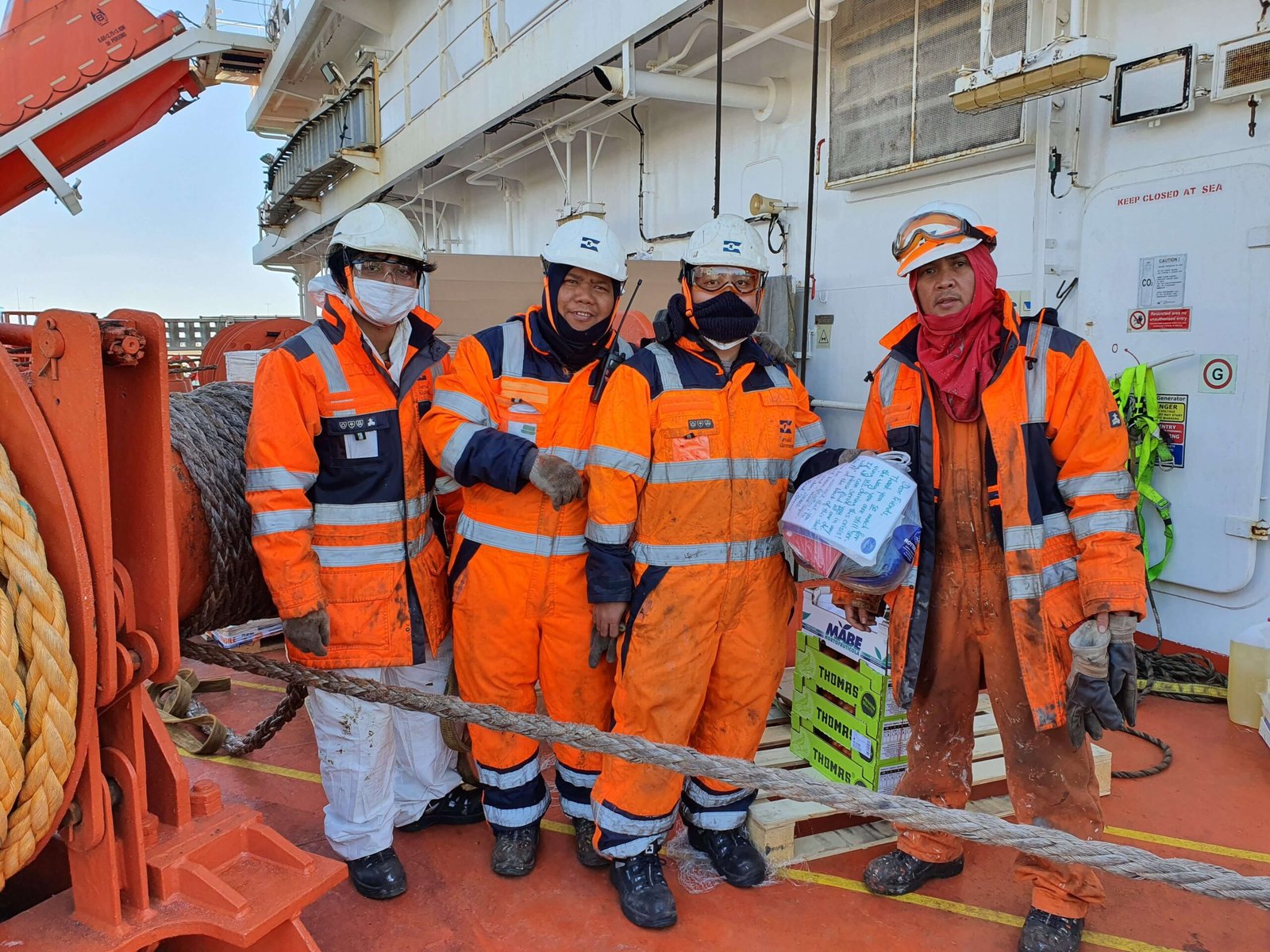 African logistics operations team